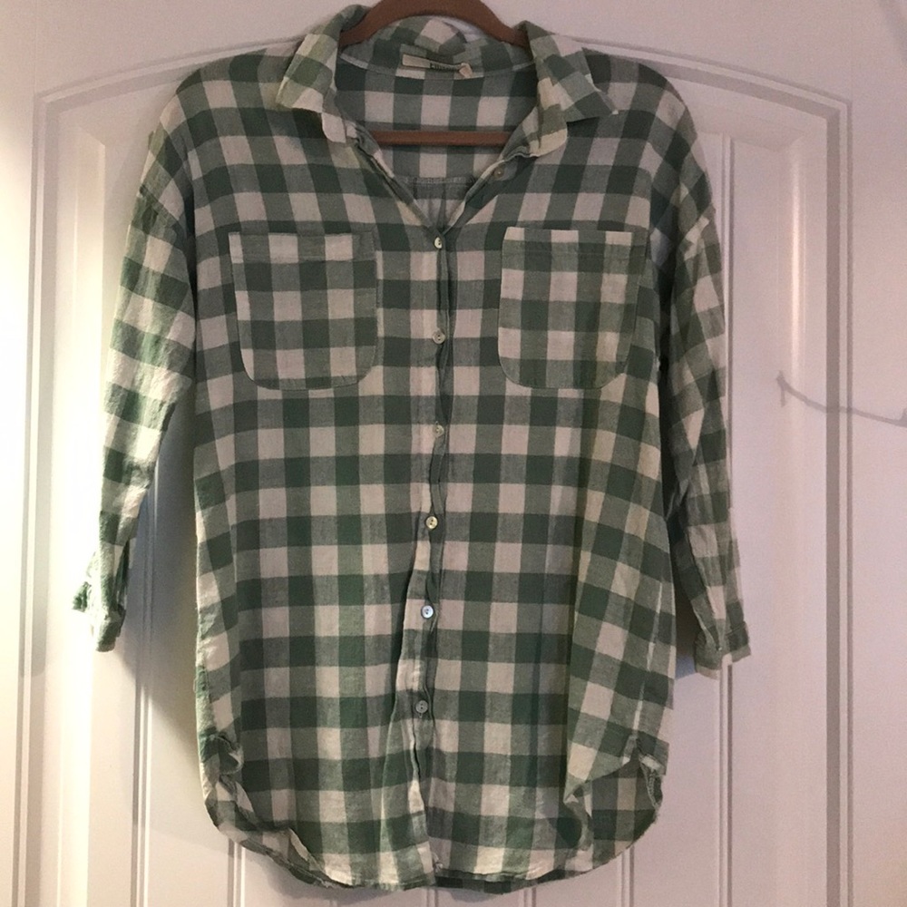 Ellison Button Top